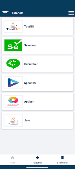 Automation Academy Android App Home UI