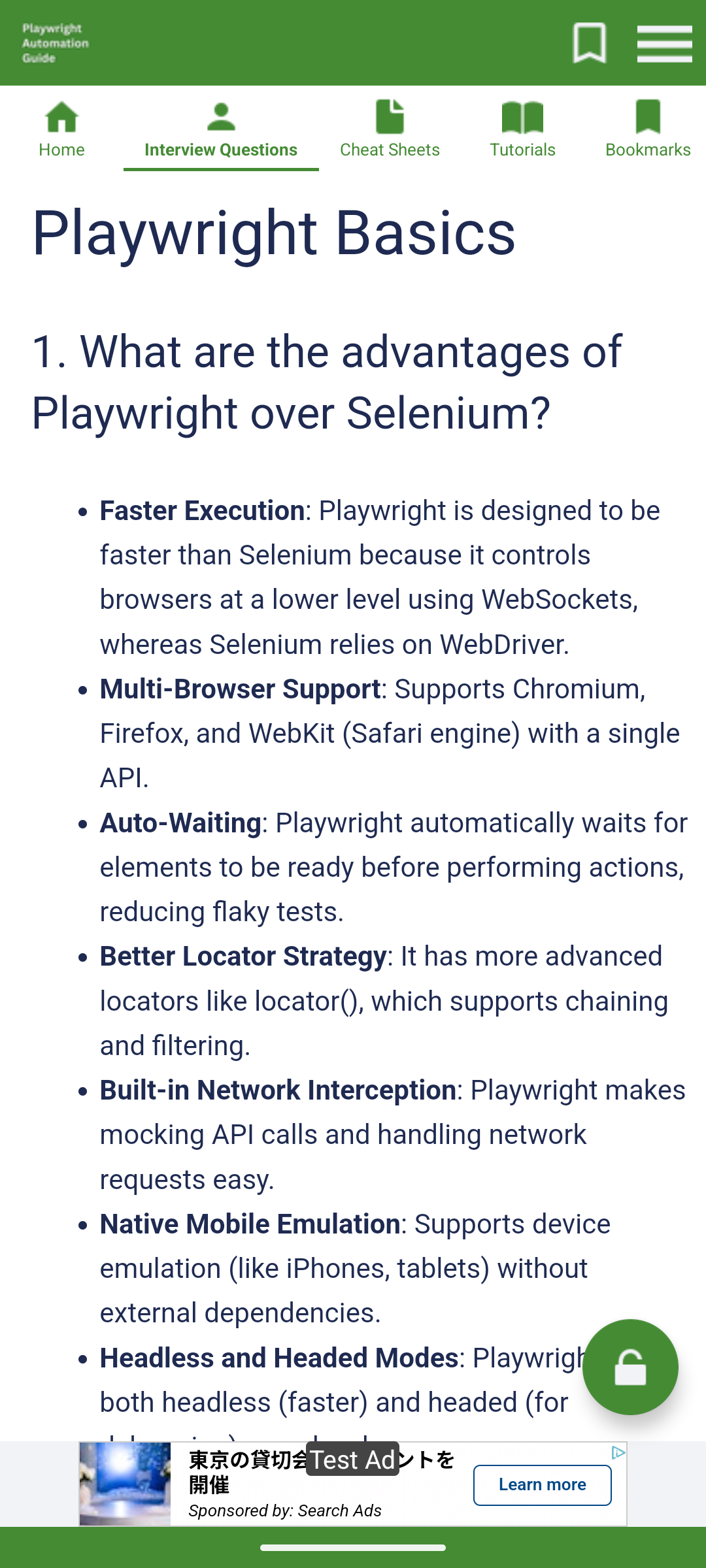 Playwright Automation Guide Android App