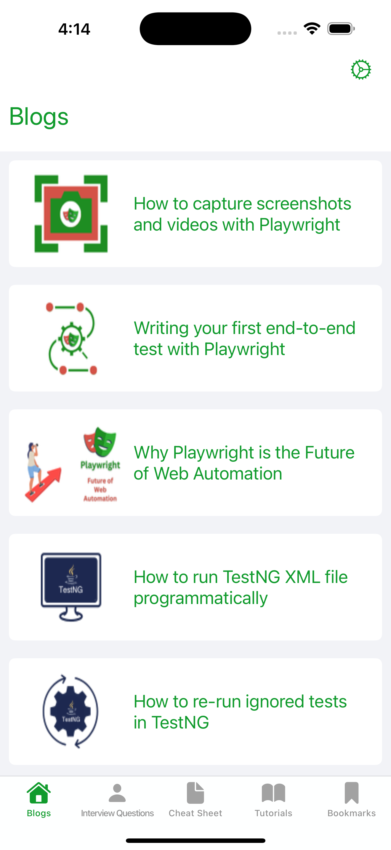 Rest-Assured Automation Guide iOS App