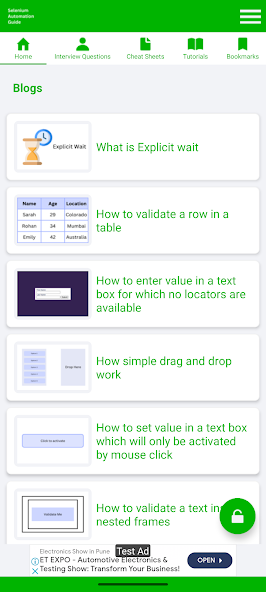 Selenium Automation Guide Android App