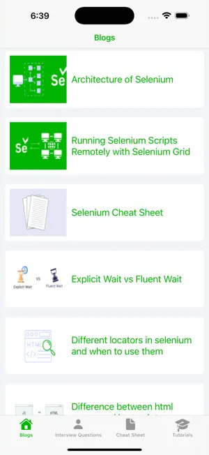 Selenium Automation Guide iOS App